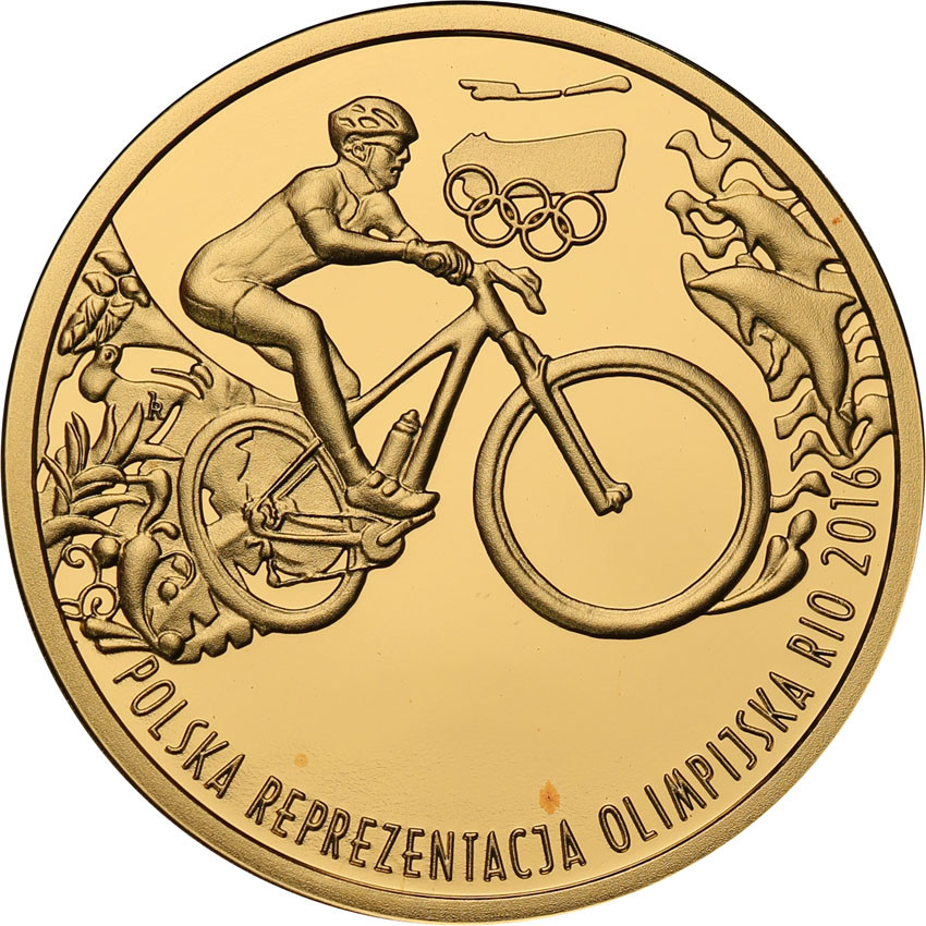 III RP. 200 złotych 2016 Polska Reprezentacja Olimpijska